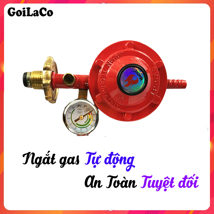 Van gas đồng hồ mario cao cấp phát hiện rò rỉ gas - sản xuất theo công nghệ Đức