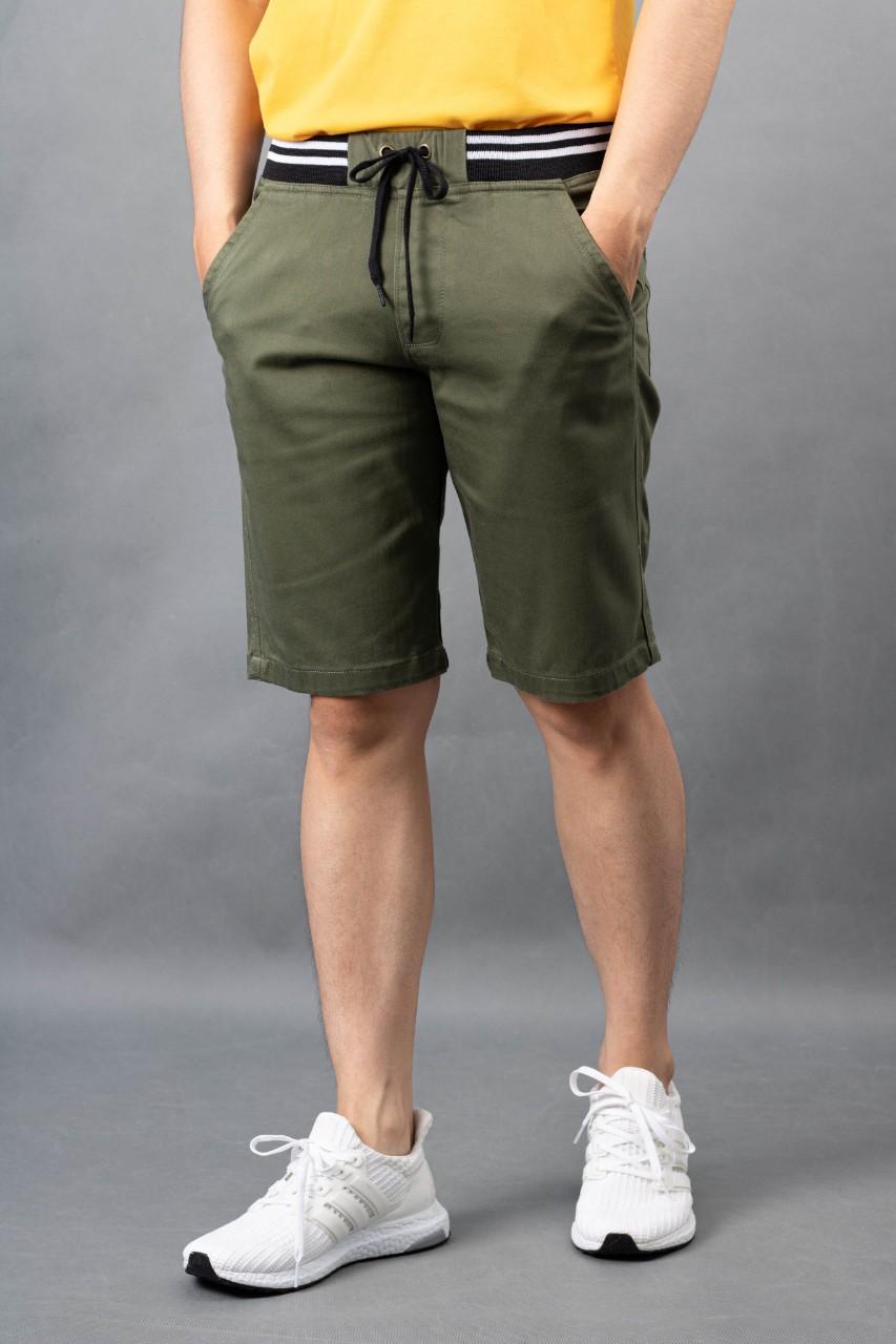 Quần sọt kaki lưng thun co giãn siêu hot