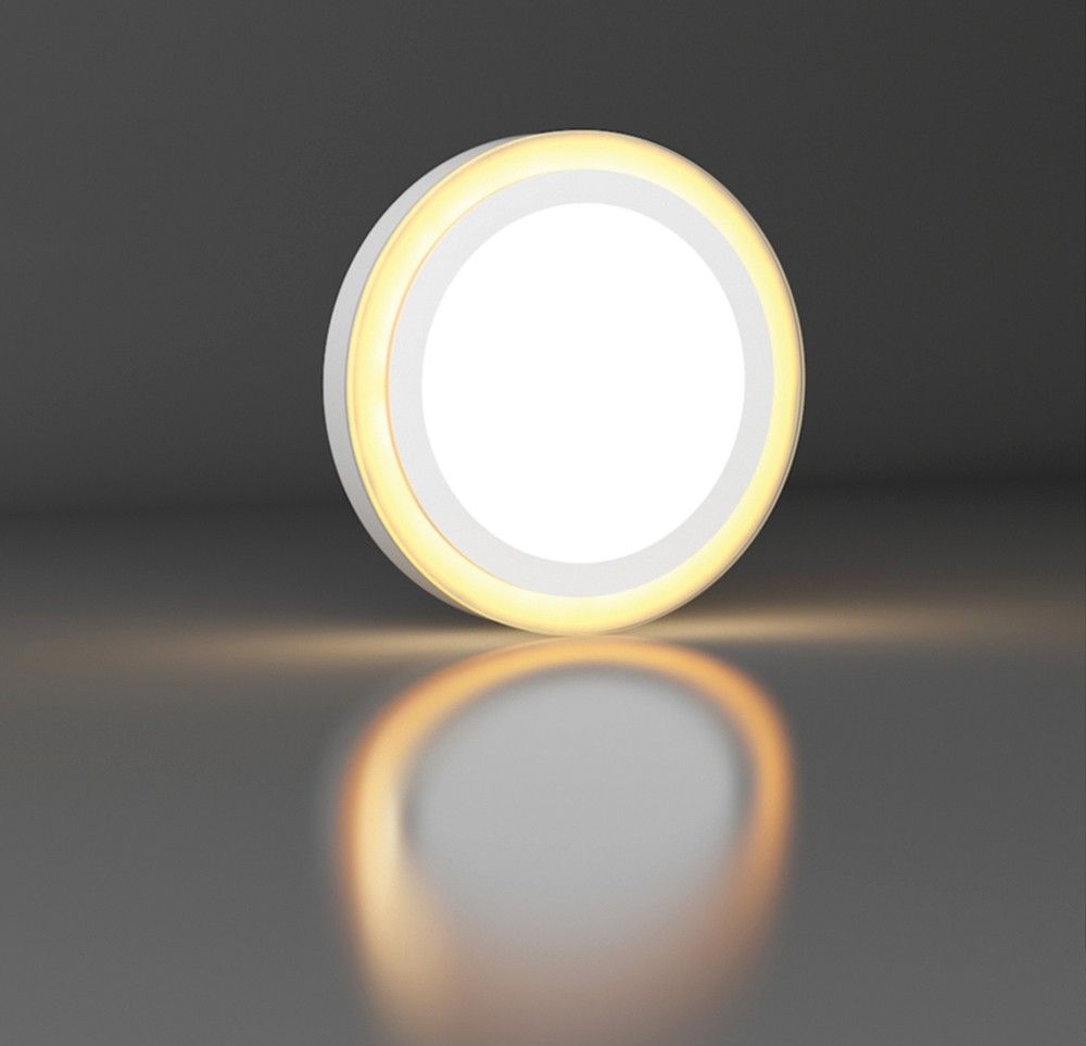 Đèn led ốp trần tròn đổi màu 24w rạng đông ln24l đm 247/24w 3 chế độ