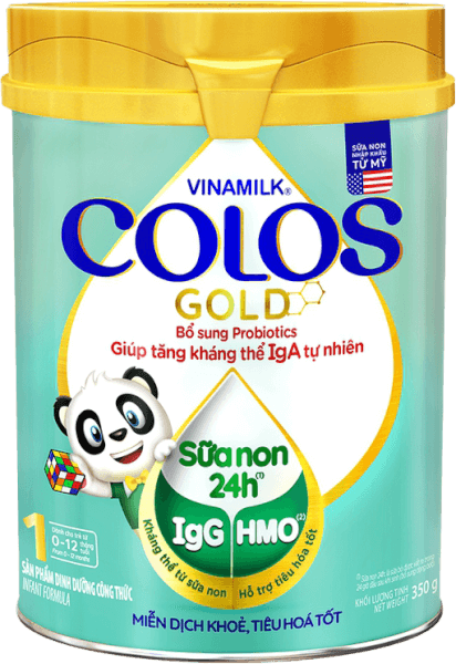 Sữa vinamilk colos gold 1 350g