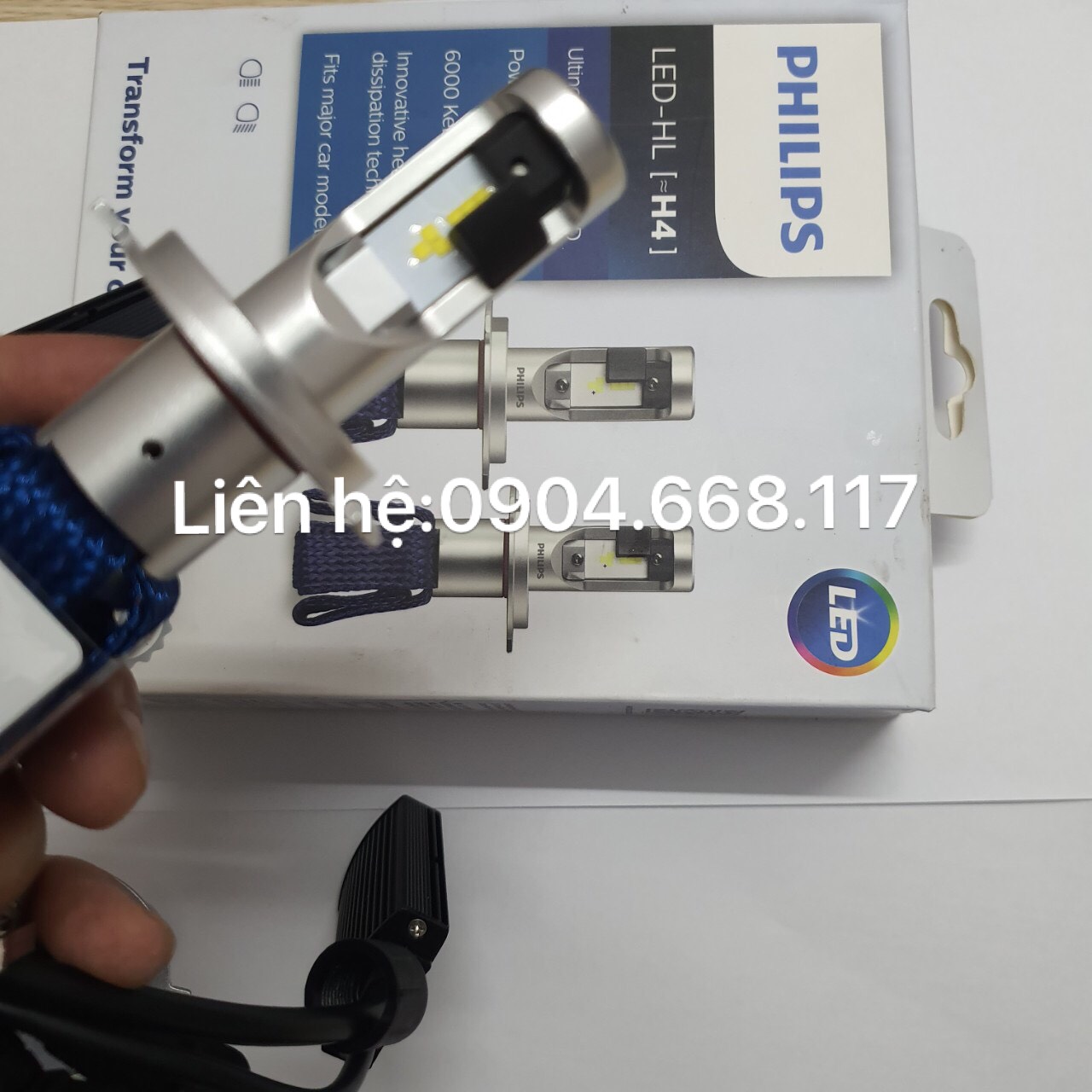 Bóng đèn Led siêu sáng Philip H4