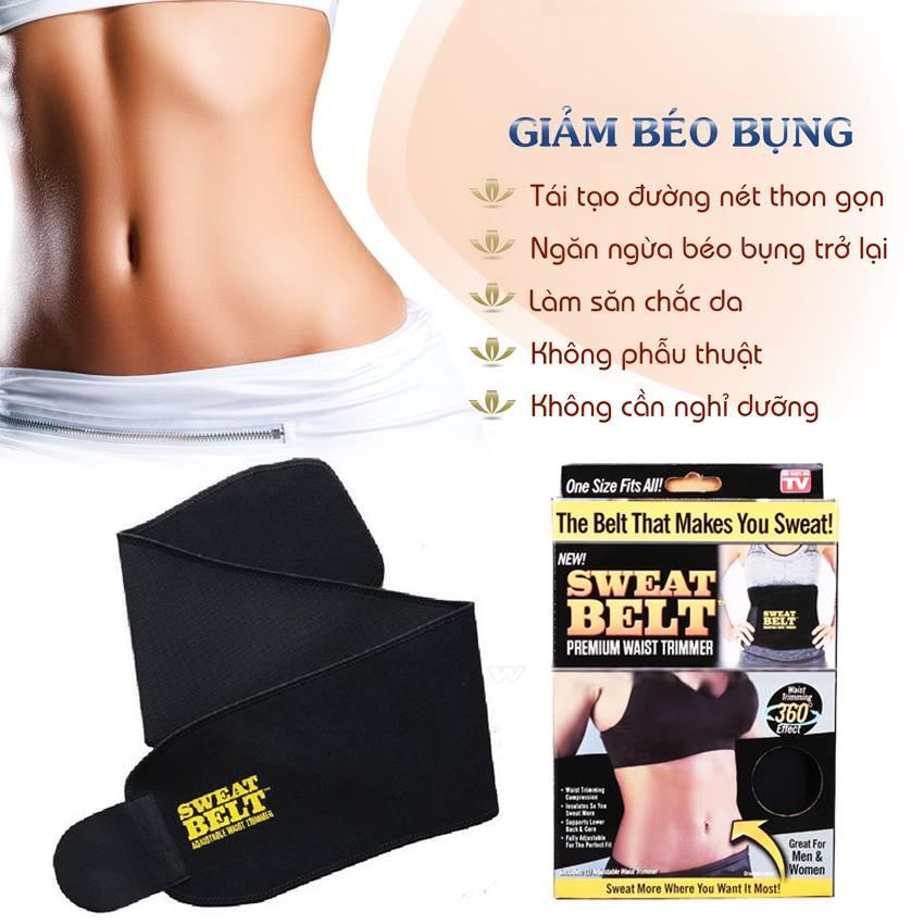 Đai quấn nóng tan mỡ vùng bụng rất hiệu quả