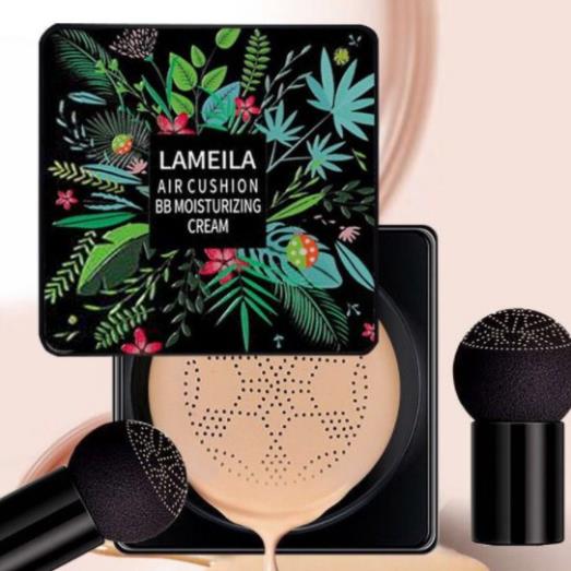 Phấn nước kem nền Air Cushion bb Cream LAMEILA kèm mút tán hình nấm trang điểm tiện lợi
