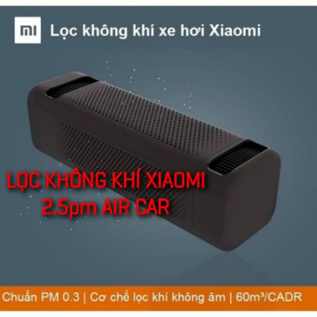 Máy lọc không khí Xiaomi trên ô tô cắm sạc