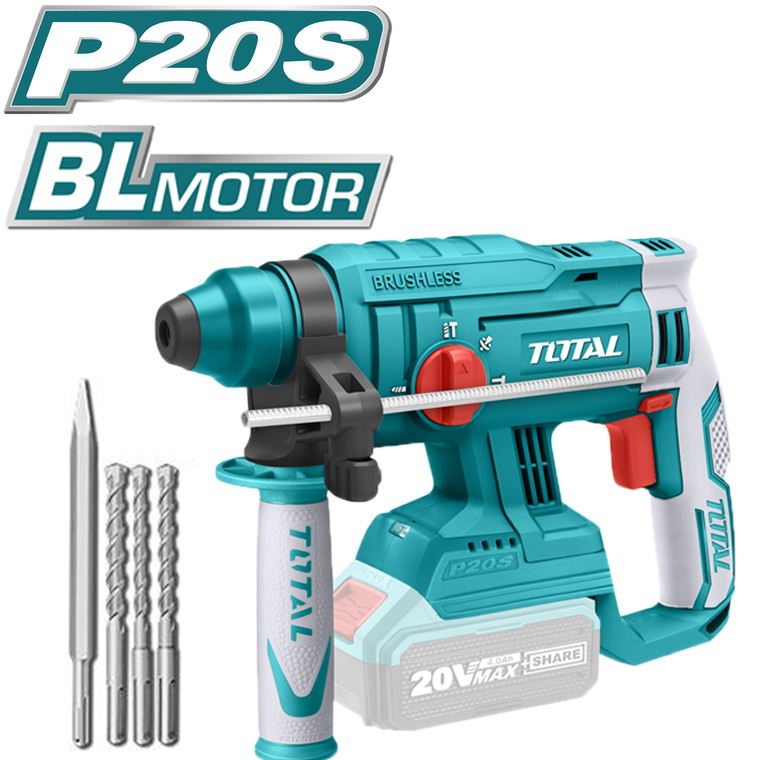 Máy khoan đục bê tông dùng pin lithium 20v total trhli2201
