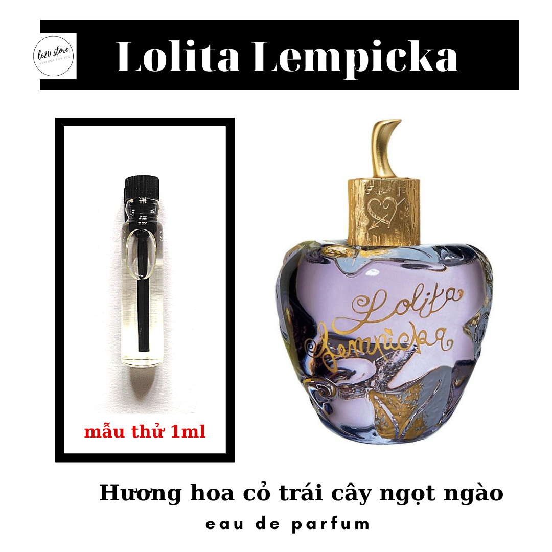 Mẫu thử 1ml Nước hoa nữ thơm lâu Lolita Lempicka - nước hoa pháp chính hãng - nước hoa mini - nuoc hoa nu