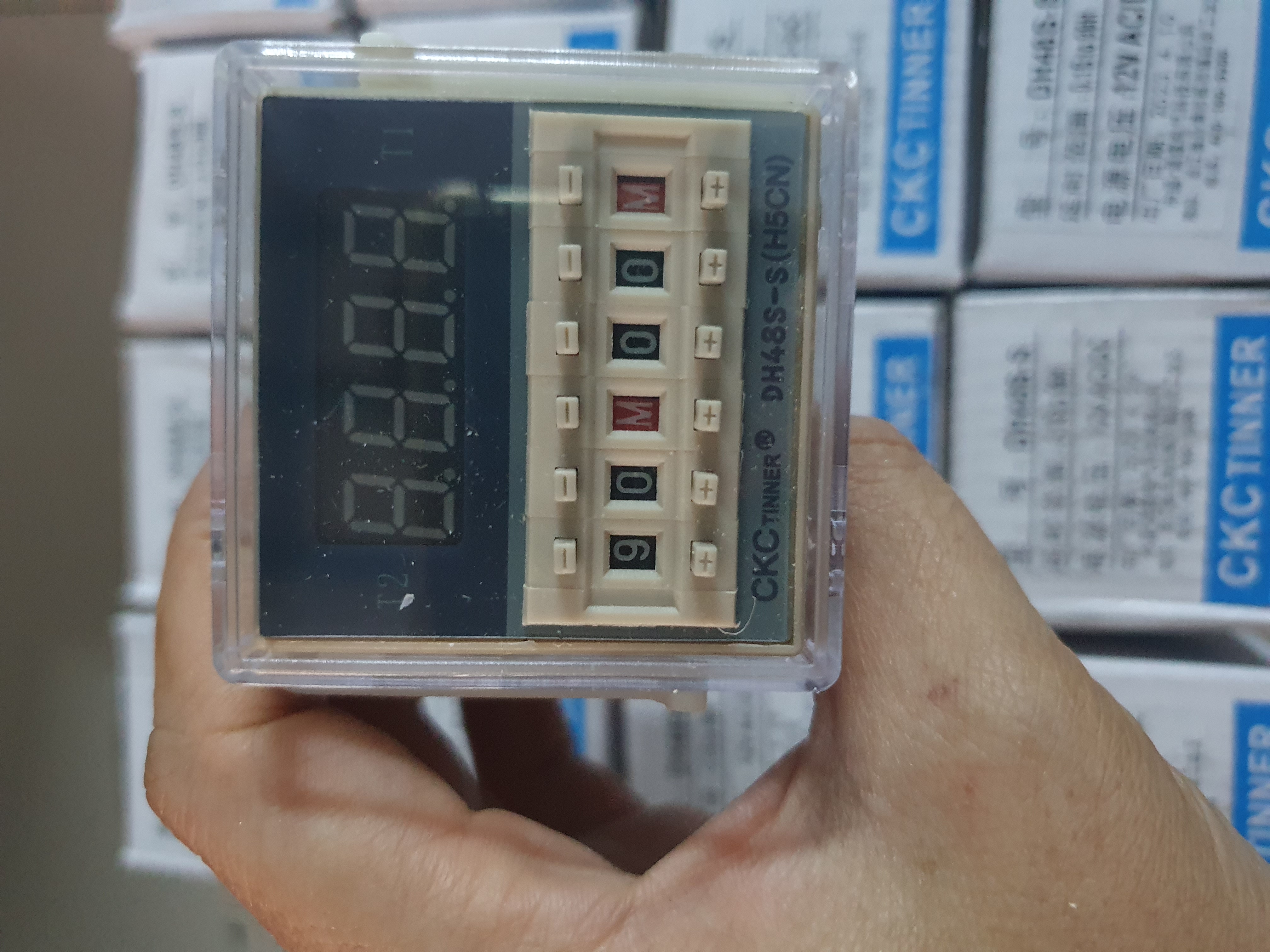 Timer hẹn giờ tuần hoàn dh48s-s 12v/24v/220v/380v- timer thời gian hẹn theo chu kỳ