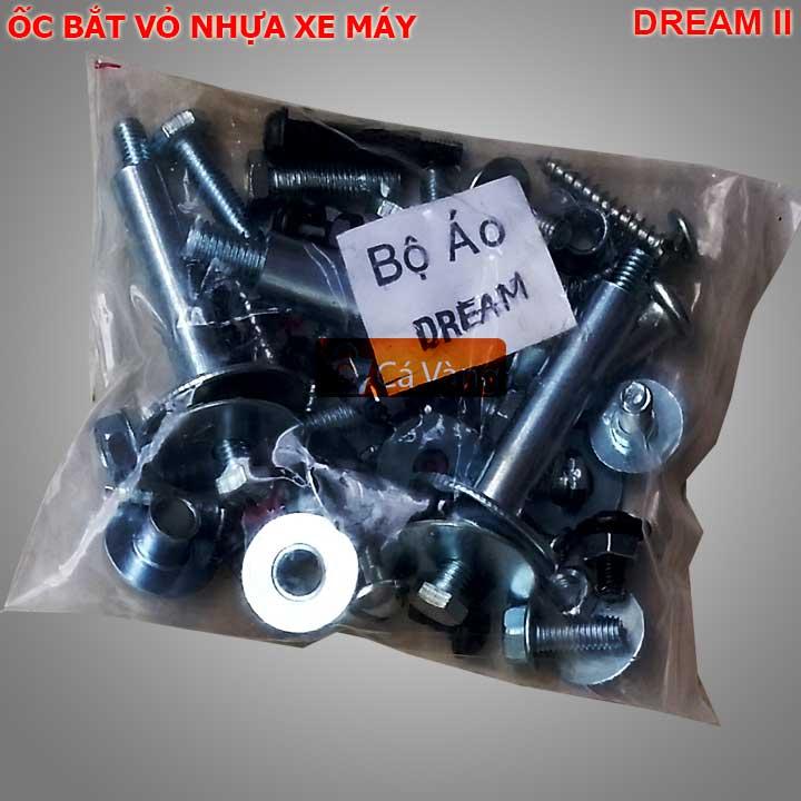 [HCM]BỘ ỐC GẮN VỎ NHỰA XE DREAM II - ỐC LOẠI ZIN
