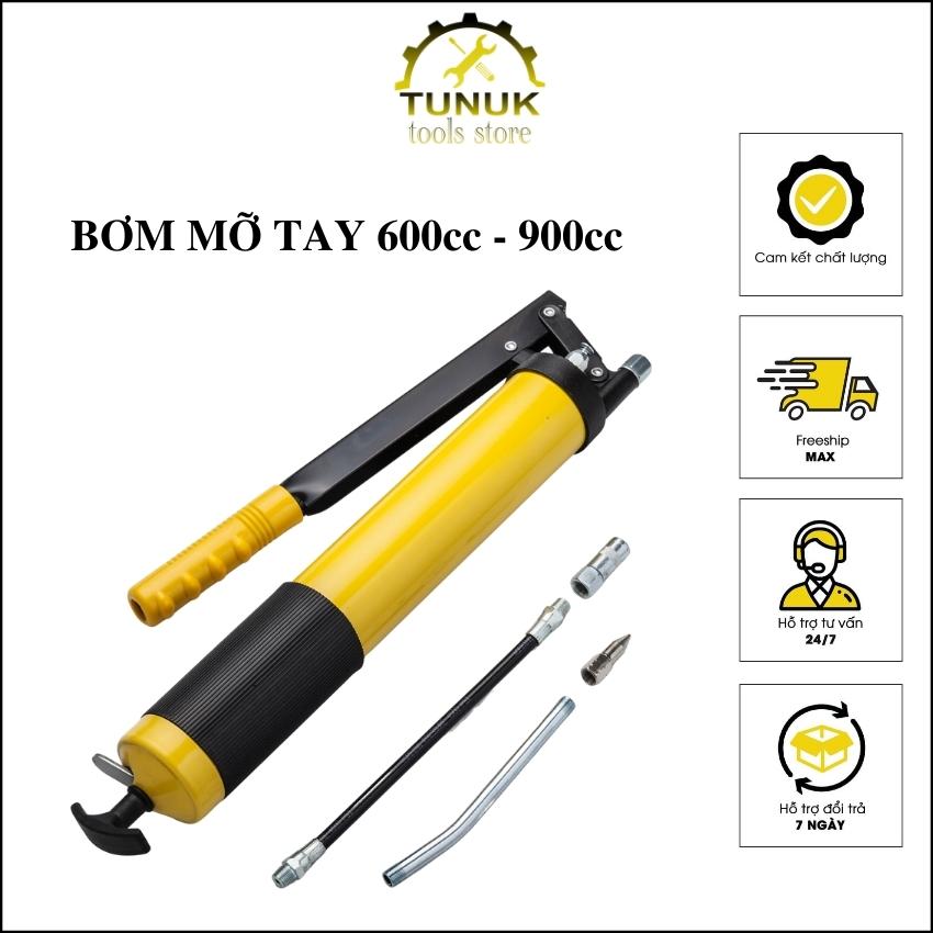 Bơm mỡ tay yeti 500cc, 600cc, 900cc
