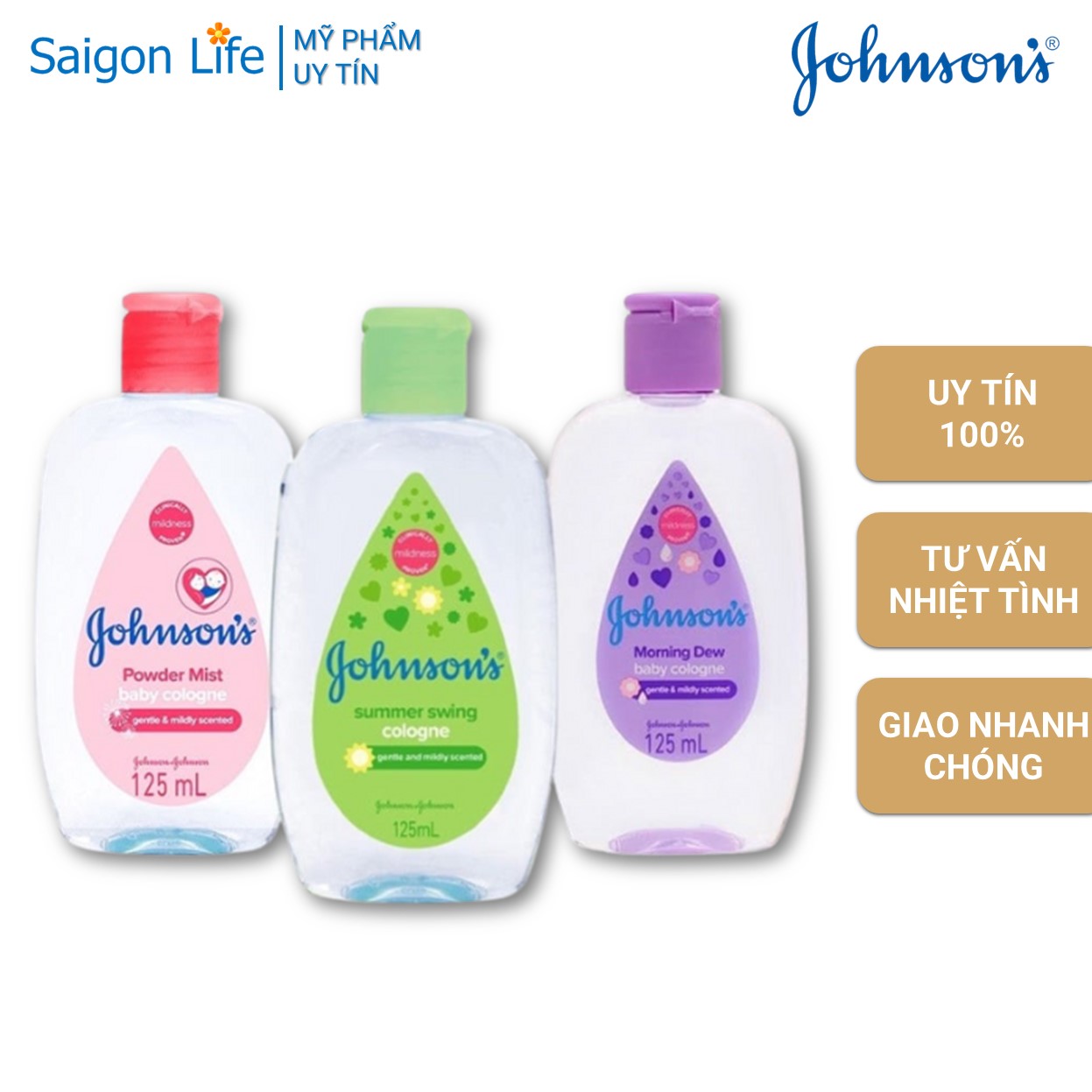 Nước hoa em bé johnson's baby cologne