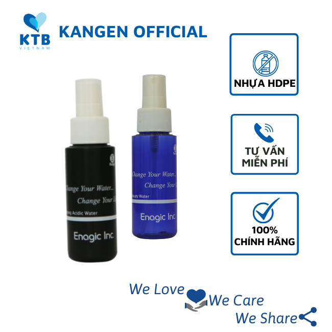 Bình xịt nhỏ sát khuẩn khử trùng Enagic - KANGEN KTB VN