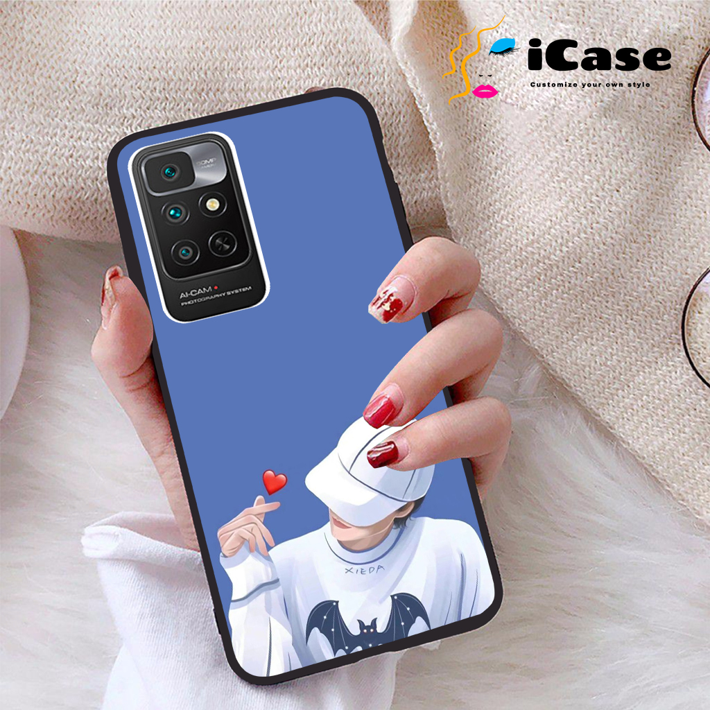Ốp lưng xiaomi redmi note 11 4g viền dẻo tpu bst boy cute