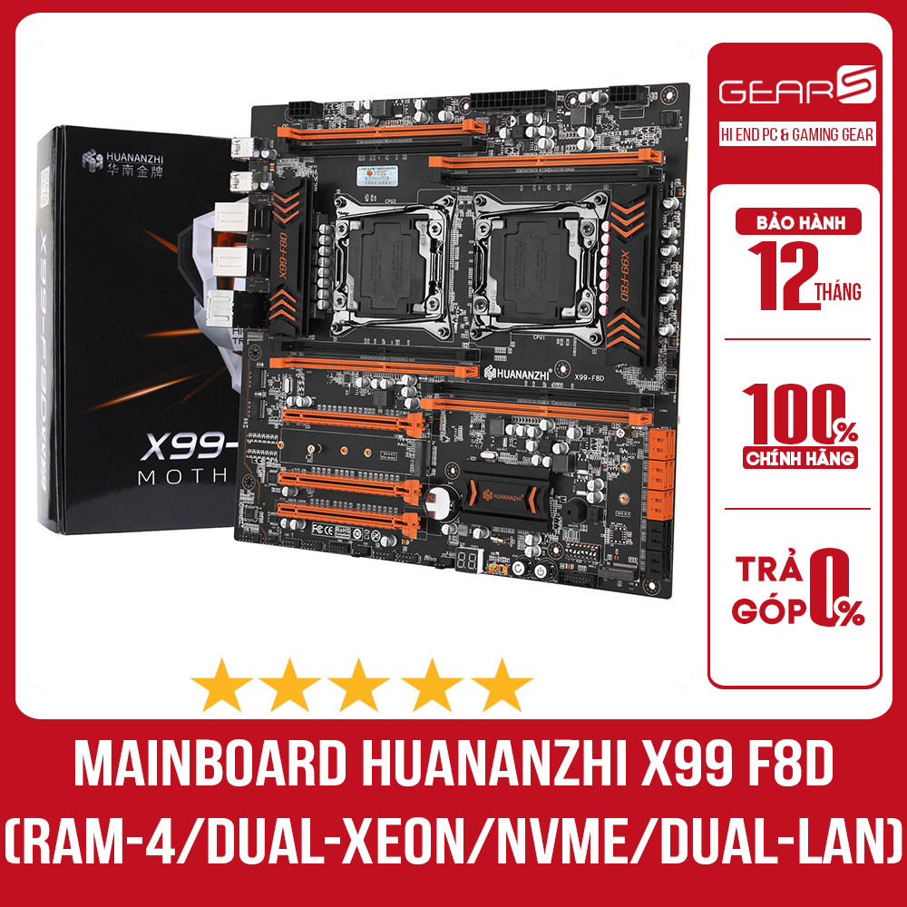 Mainboard huananzhi x99 f8d - bảo hành 12 tháng