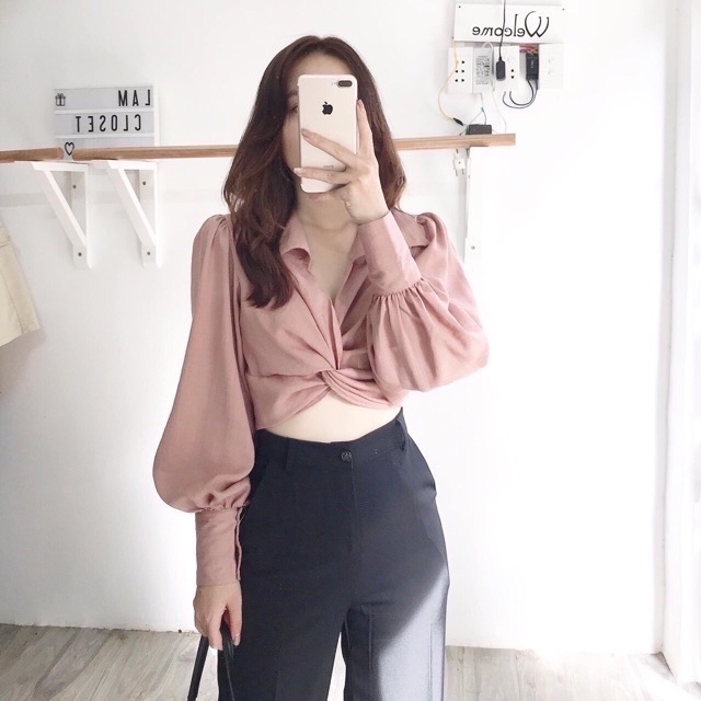Quần Culottes Ống Suông Khoá Trước