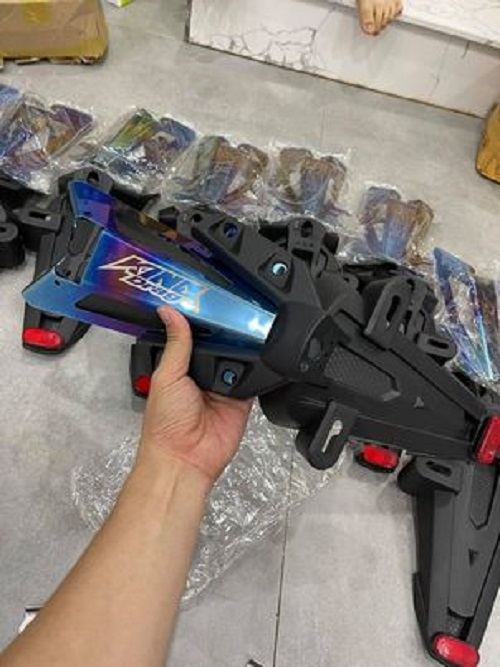 Combo đuôi dè titan malay cho ex150 có chống rung