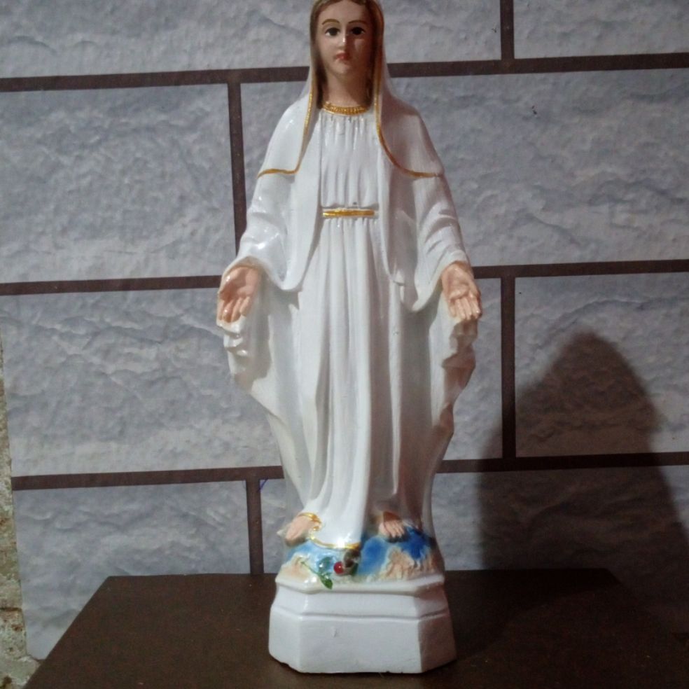 Tượng Đức Mẹ ban ơn cao 20cm