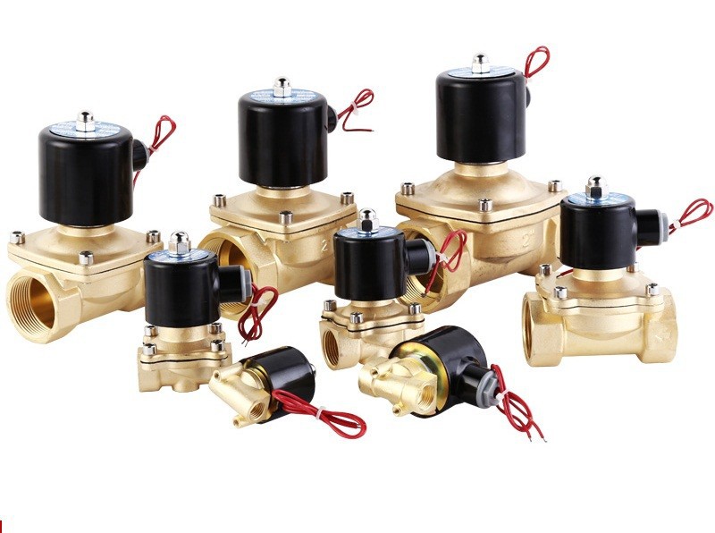 Van điện từ phi 21, phi 27,phi 34 thường đóng 220V, van thoát nước, van nước điều khiển bằng điện, van đồng