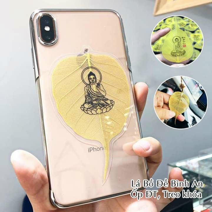 Lá bồ đề để ốp điện thoại