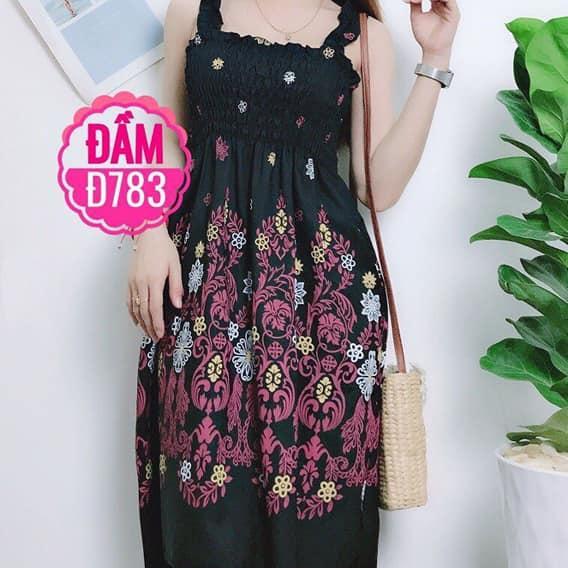 Đầm chân bông siêu xinh m003