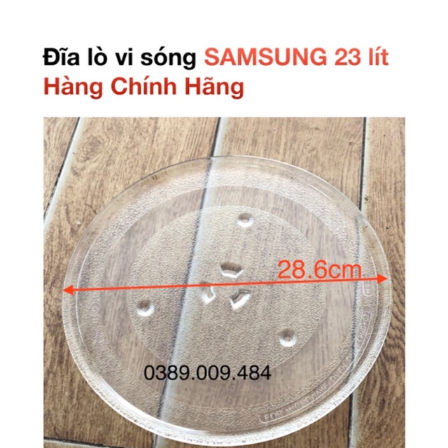 Đĩa quay lò vi sóng SAMSUNG 23 lít hàng chính hãng
