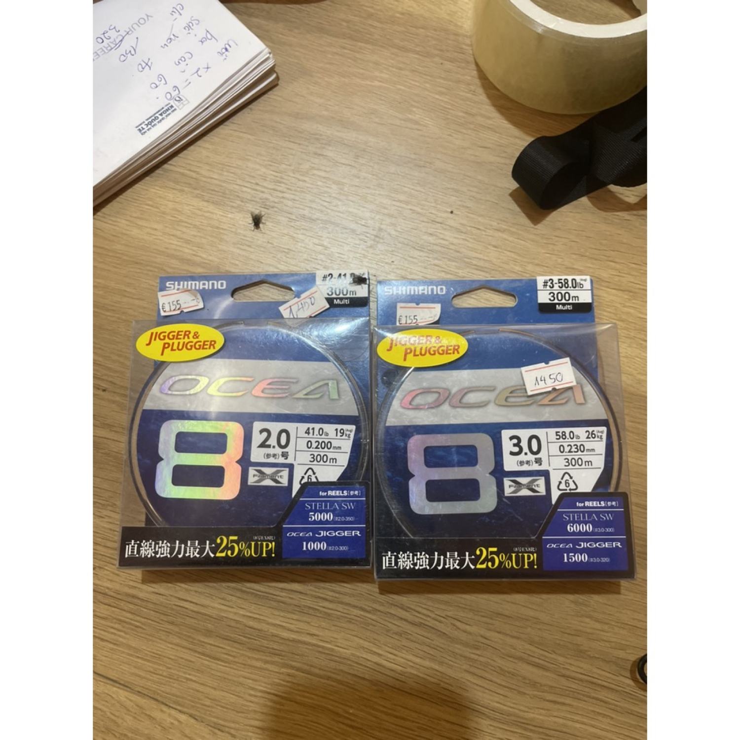 Lịch sử giá Dù câu cá shimano ocea ex8 pe 300m pl-078l 5 màu