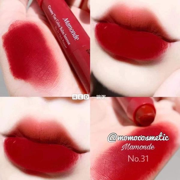 [HCM]Son Bút Chì Siêu Lì Mamonde Creamy Tint Color Balm Intense