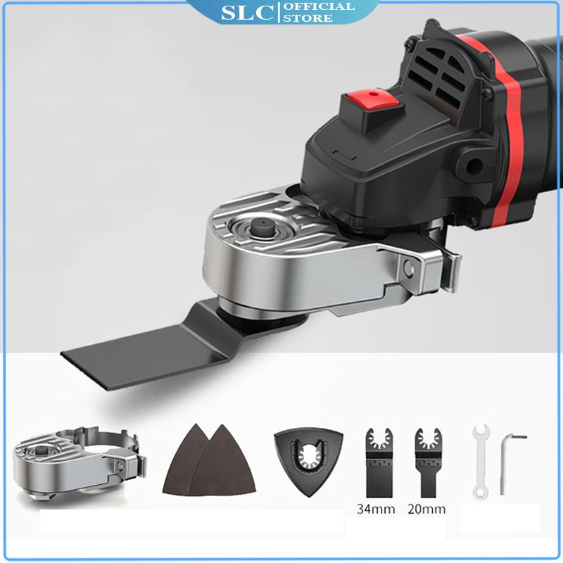 Máy cắt rung - bộ chuyển đổi máy cắt thành máy cắt rung tặng kèm lưỡi cưa và đầu chà nhám