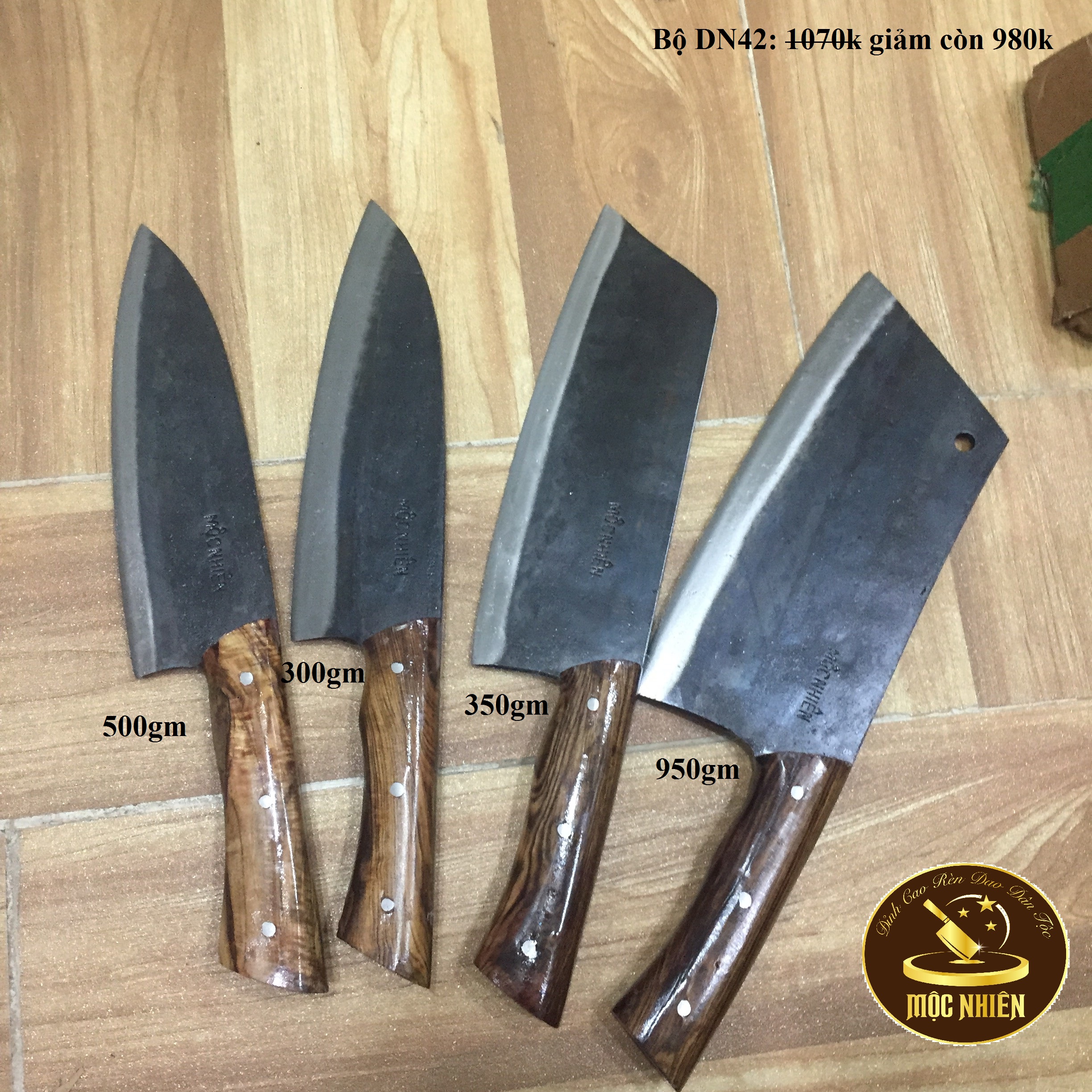 Bộ 4 dao đẳng cấp nhất của hãng mộc nhiên