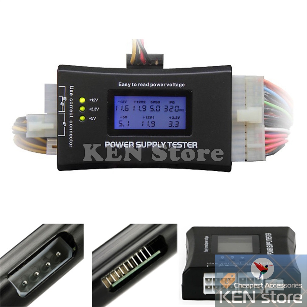 Bộ thử test nguồn máy tính có màn hình led