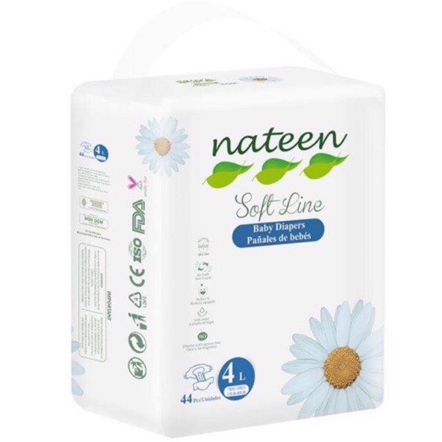 Tã dán nateen bỉ các size s56/m48