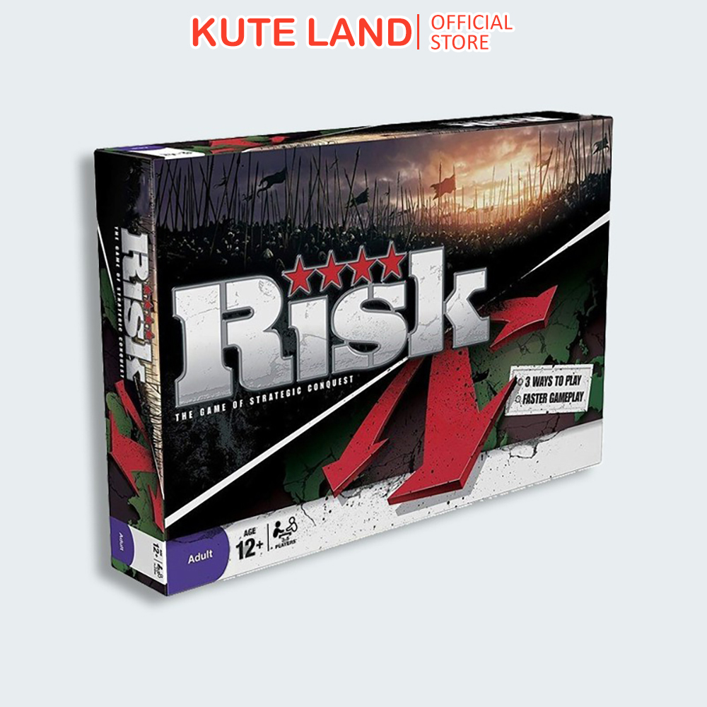 Board Game Risk Bộ trò chơi Cờ chiến thuật Game Of Strategic Conquest Risk