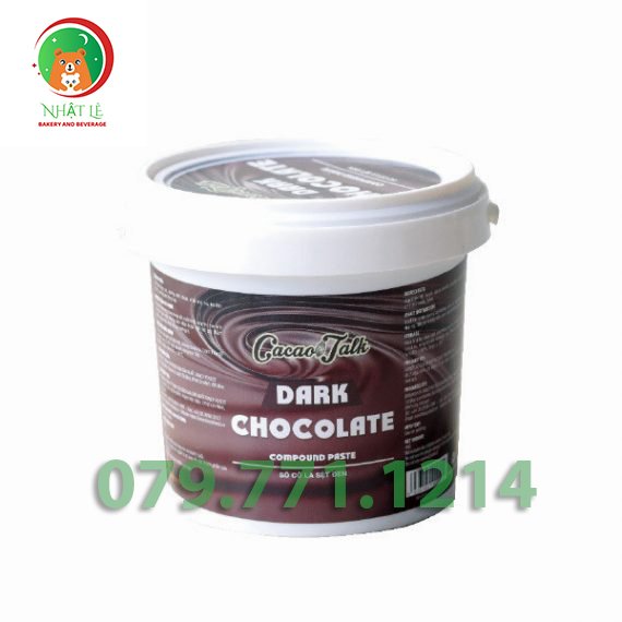 Socola Đen dạng sệt hiệu Cacao Talk 1kg