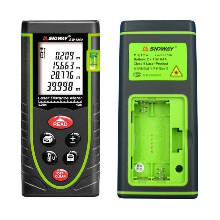 Thuoc Do Khoang Cach, Thước Đo Điện Tử, THước Đo Bằng Laser, Thước đo khoảng cách từ xa 40m Công nghệ Nhật Bản Độ Chính Xác Cao, Tiêu chuẩn chống bụi, chống nước: IP5 , Tặng phiếu bảo hành 1 năm Toàn quốc