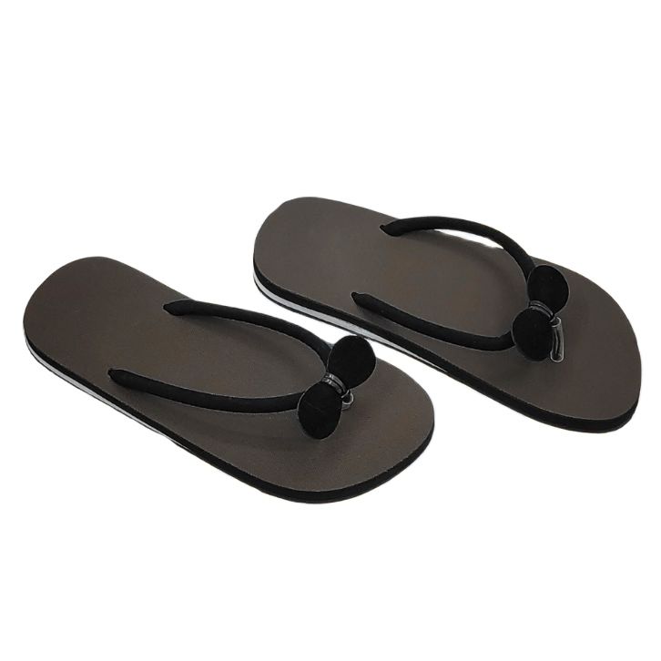 [Hoàn Tiền 15%] Dép nữ xỏ ngón tông lào Bevis - quai kẹp vải đính nơ dễ thương xinh xắn - đế chất liệu EVA nhẹ nhàng hợp thời trang BE169-1