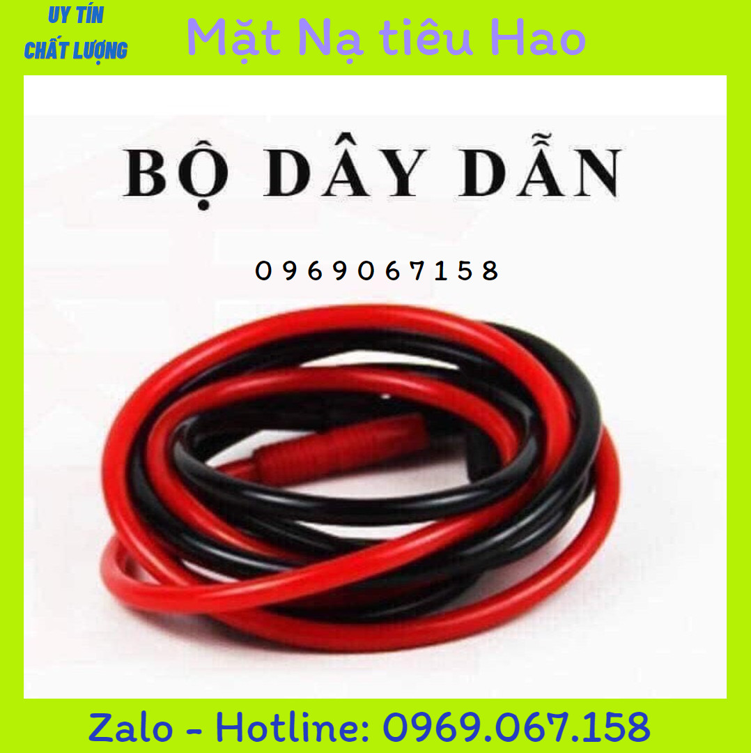 Bộ 2 dây thay thế trong máy 5in1, máy hút mụn, máy spa màu đỏ đen
