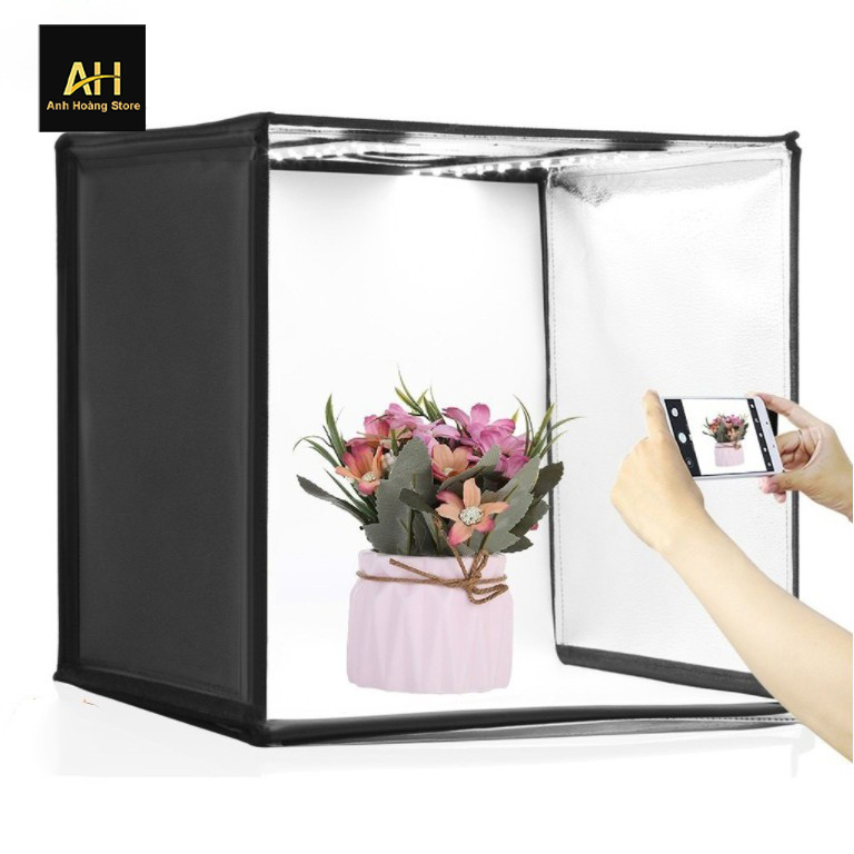 HỘP CHỤP ẢNH SẢN PHẨM PULUZ SZ 25*25 MÀU ĐEN