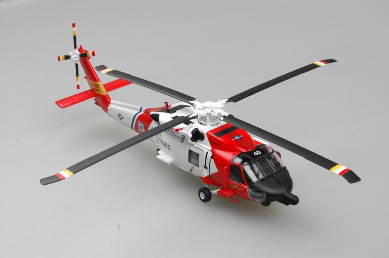 Mô hình máy bay trực thăng hh-60j jayhawk coast guard tỉ lệ 1:72