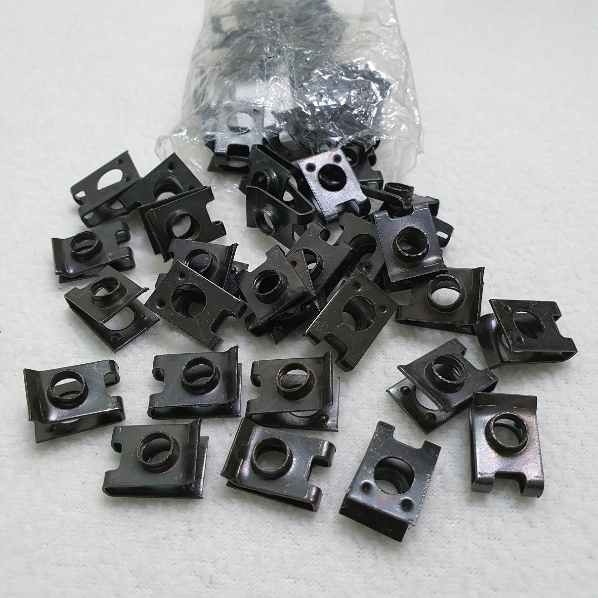 [50 cái] Pat kẹp bắt vít vỏ nhựa xe máy ren nhuyễn M4, M5, M6