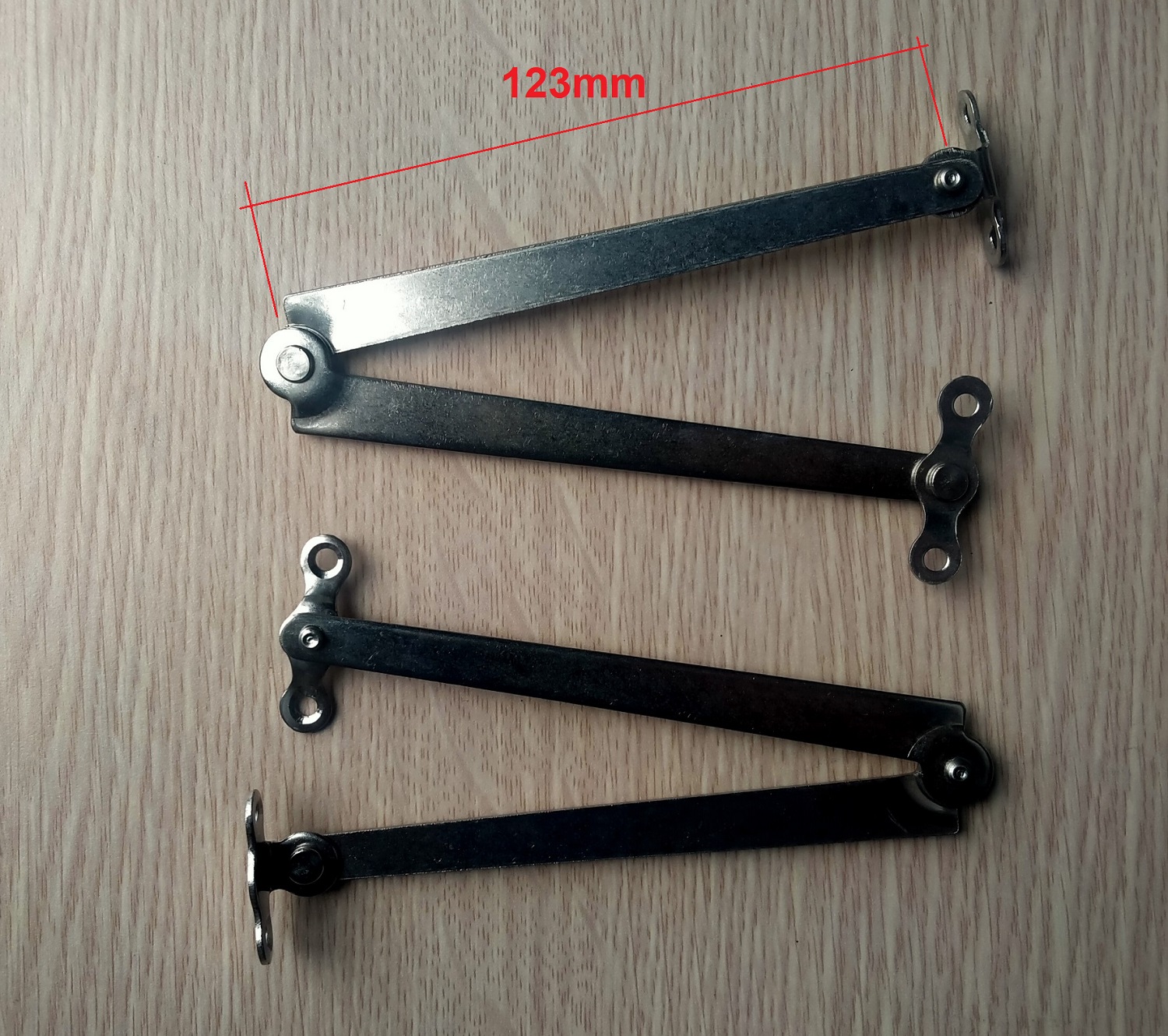 Tay nâng chống cửa compa cùi chỏ elbow Athe NanCB Cheng Li TP Chống Xếp Inox (1 cặp)