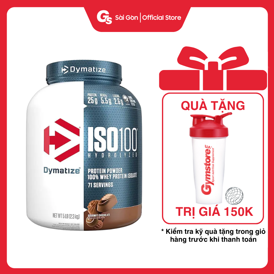  Whey Protein Tăng Cơ Dymatize ISO 100 Hydrolyzed 100% Whey Protein Isolate  - GYMSTORE 