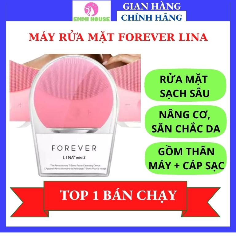 Máy rửa mặt Forever LINA mini - Có kèm dây sạc - Làm sạch hiệu quả