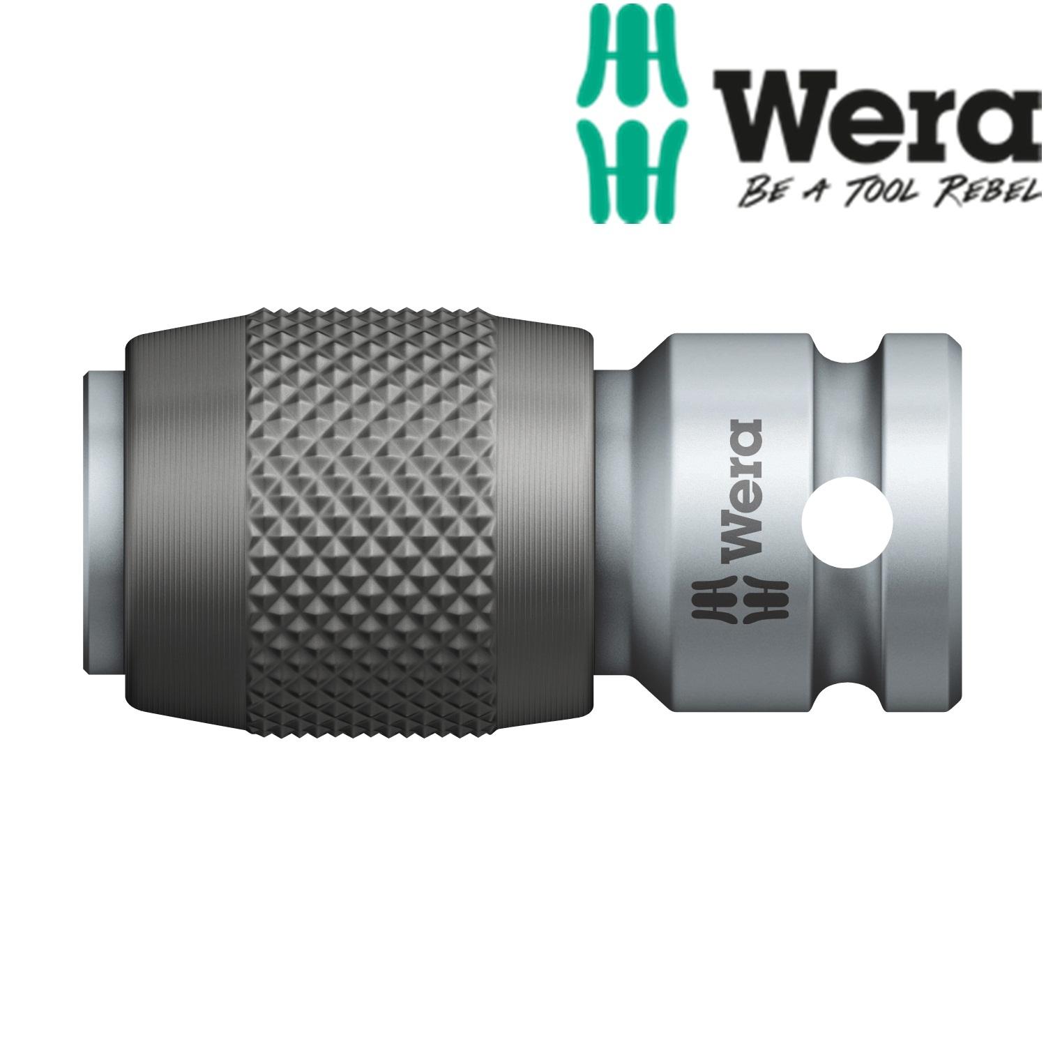 Đầu chuyển vuông ra lục giác 784 A 1/4"  với  tháo lắp nhanh - Wera 05042750001