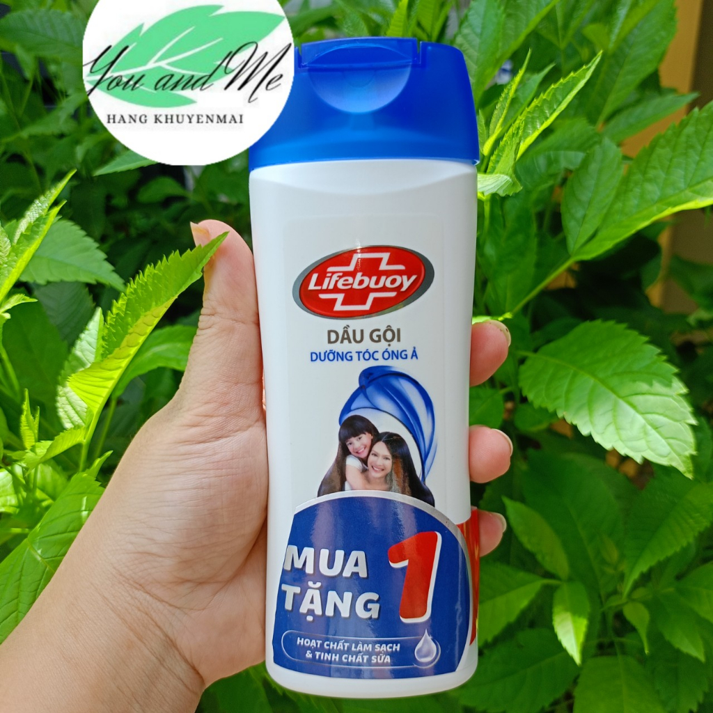 140g hàng khuyến mãi dầu gội lifebuoy dưỡng tóc óng ả