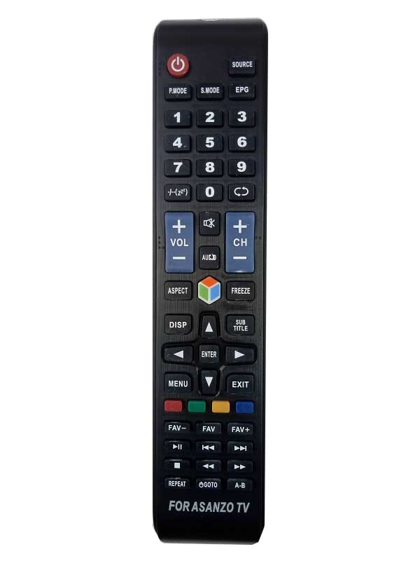 Điều khiển remote tivi asanzo 4 mẫu