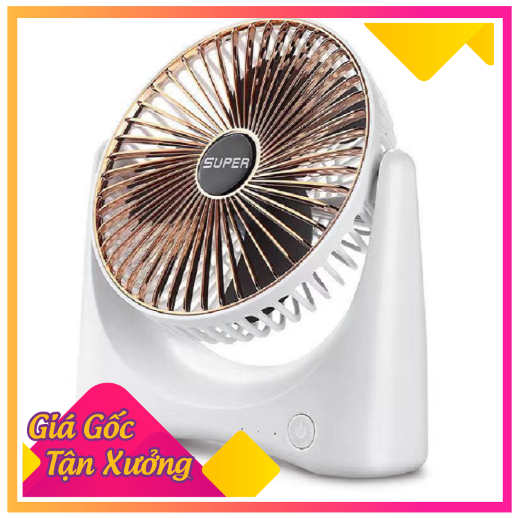 Quạt du lịch có thể sạc lại mà không cần thay pin - Không thể thiếu cho mỗi chuyến di của bạn