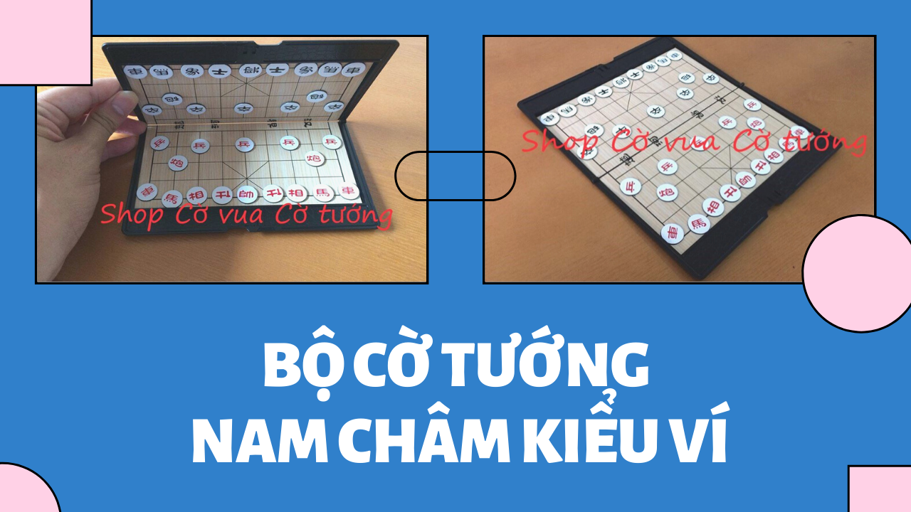 Bộ cờ tướng bỏ túi nam châm