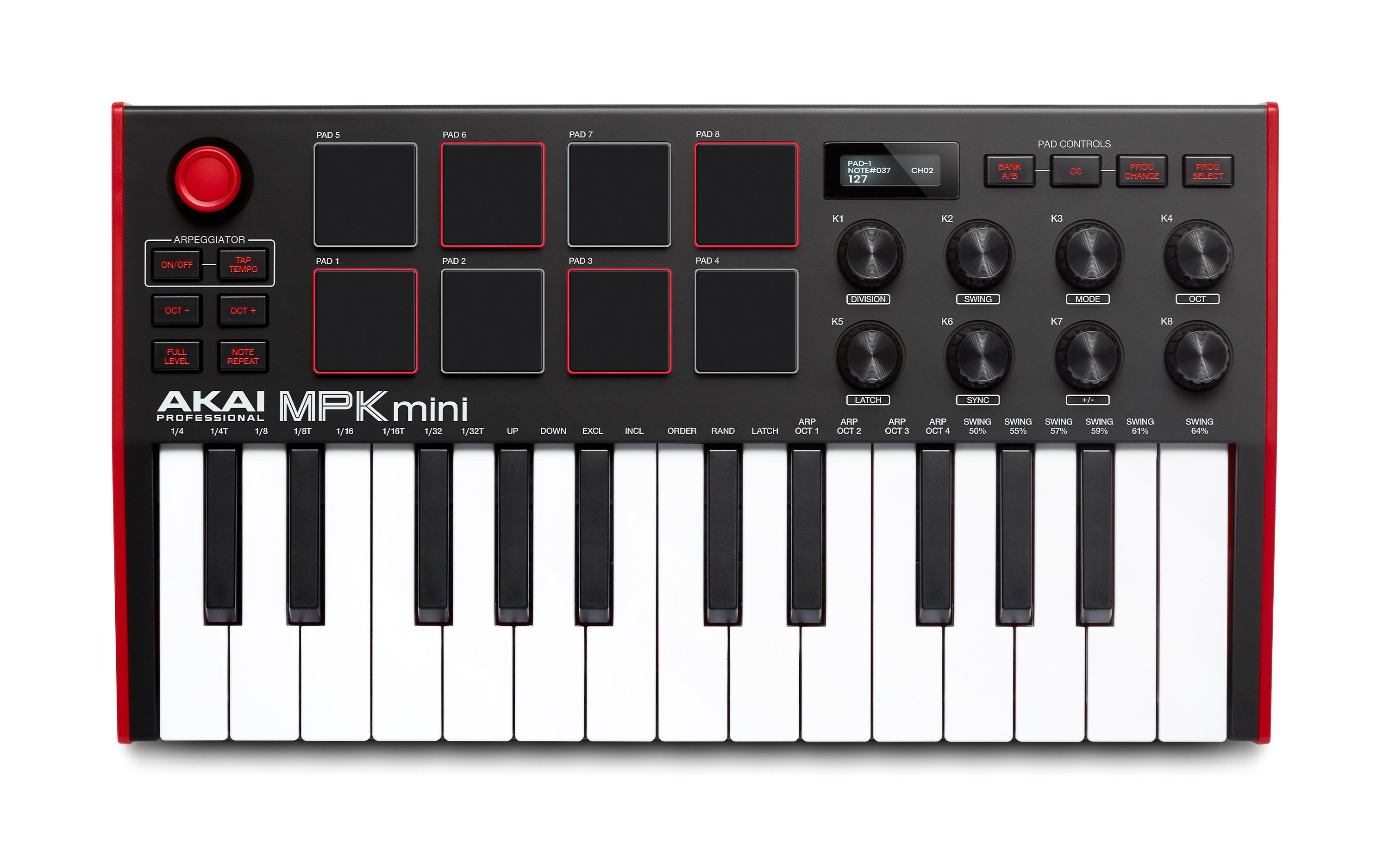 Đàn Midi AKAI MPK Mini MK3 - Chính Hãng