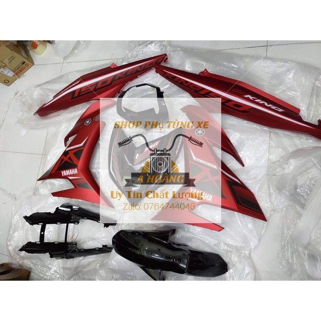 YAMAHA, Dàn áo exciter 150 màu đỏ nhám chính hãng. Có đủ màu