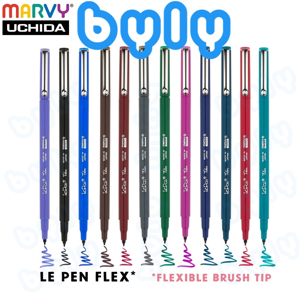 LePen Flex - Bút viết thư pháp calligraphy, lettering Marvy 4800 - ByLy Store