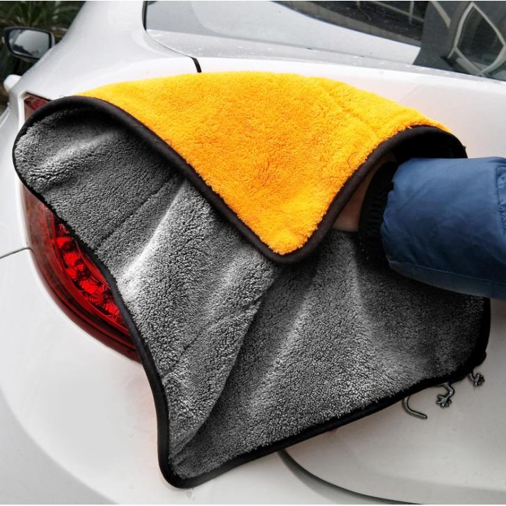 Khăn lau xe ô tô sợi nano micro fiber chonxe đa năng